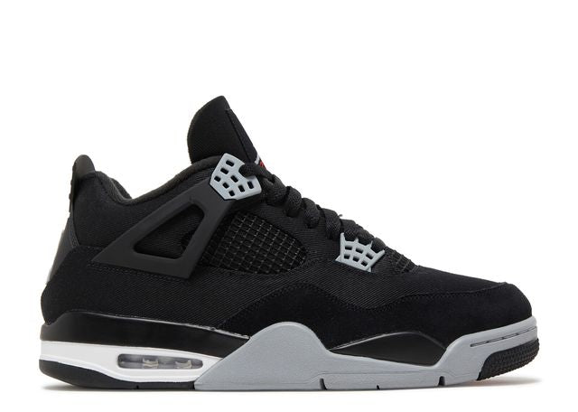 Jordan 4 Retro SE - Black Canvas