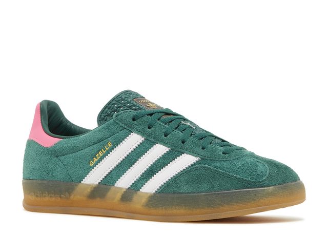 Adidas Gazelle Indoor Green Lucid Pink