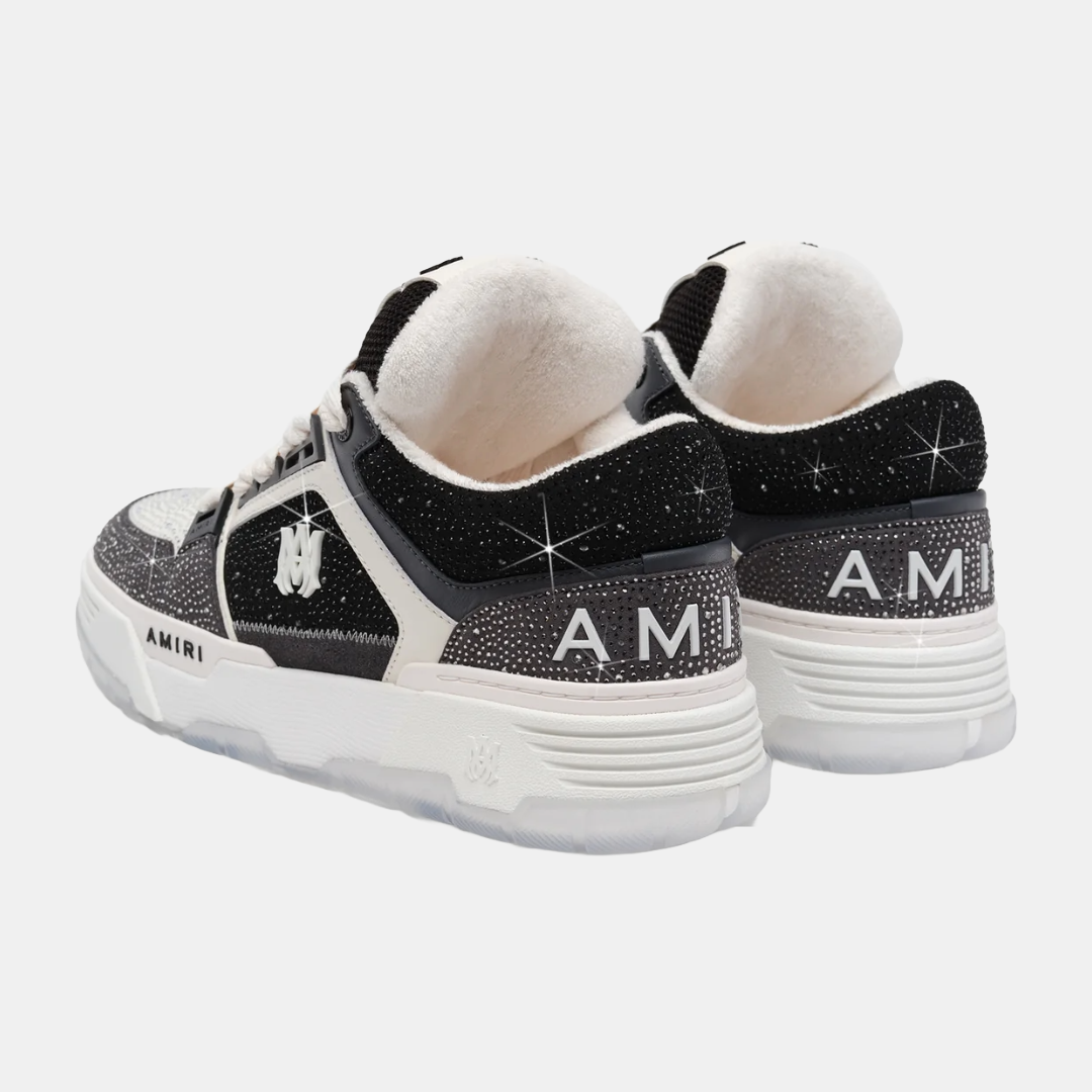 Amiri Crystal MA-1 Black & White