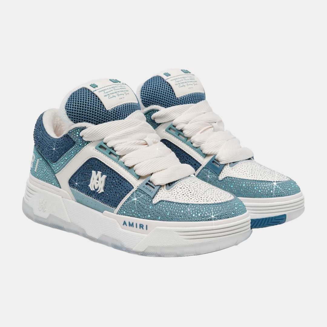 Amiri Crystal MA-1 Blue