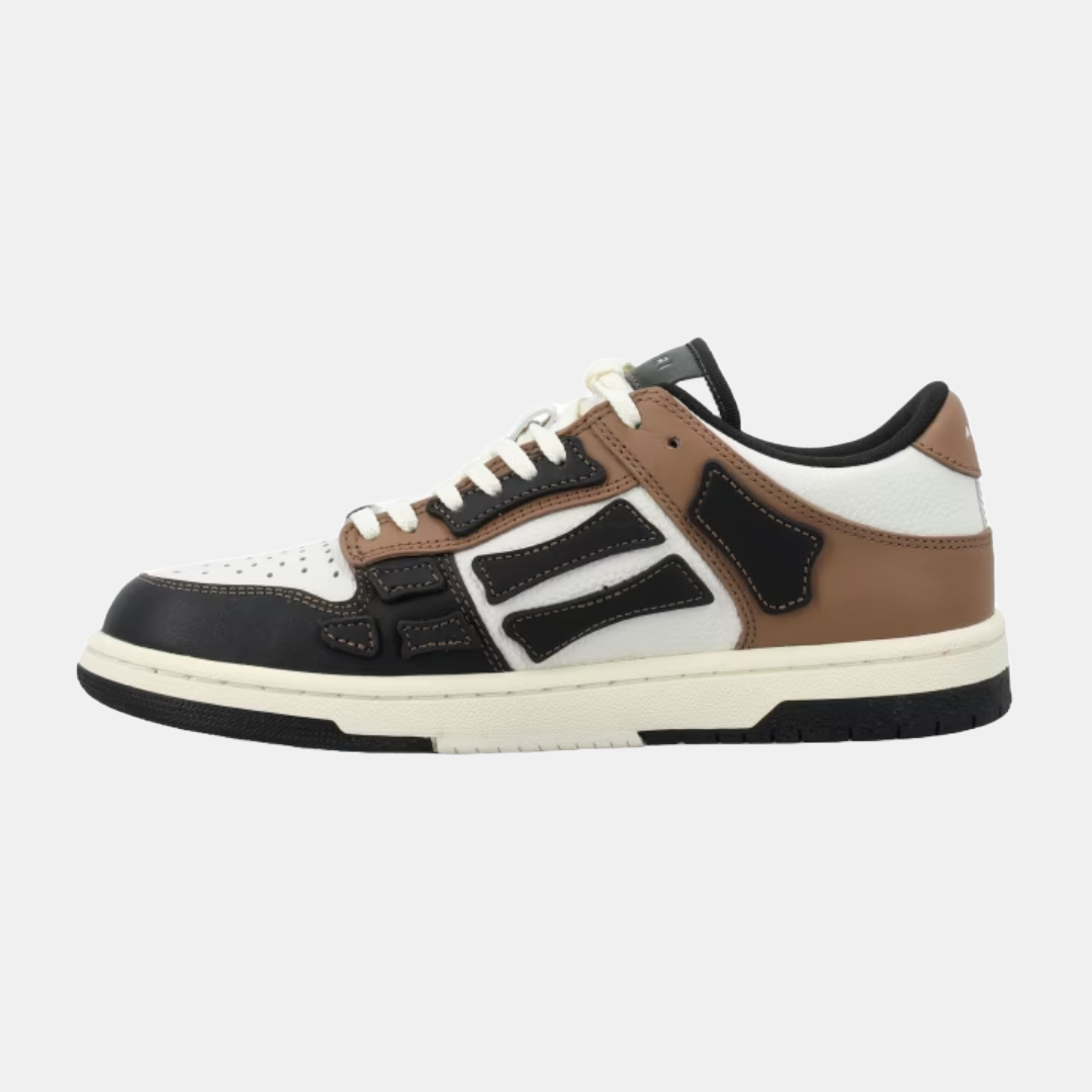 Amiri Skell Top Low Bicolor Brown