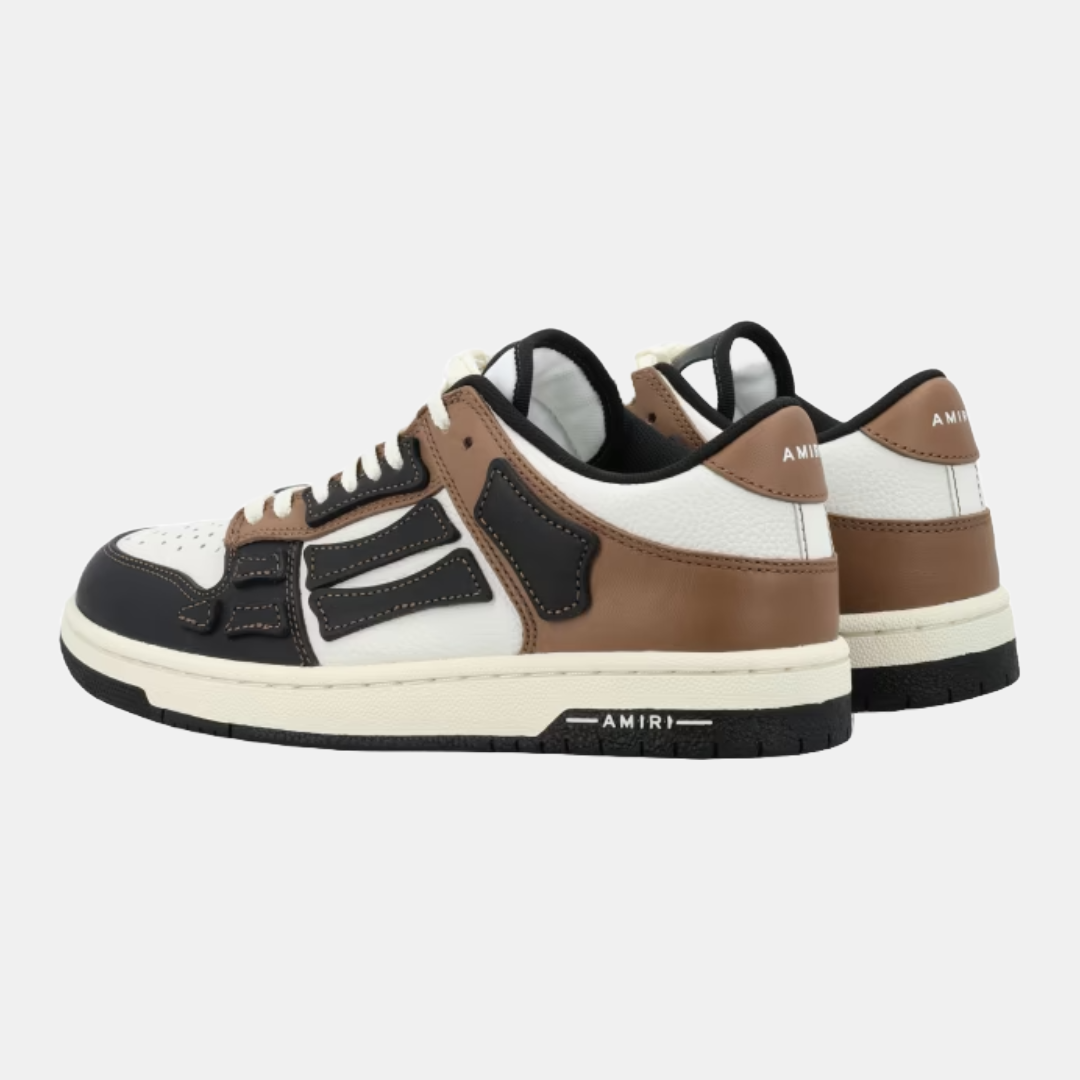 Amiri Skell Top Low Bicolor Brown