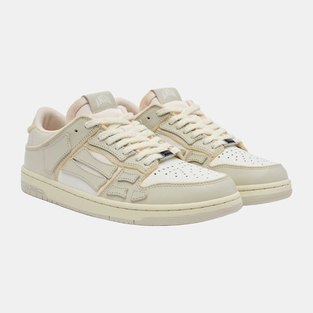 Amiri Skell Top Low White & Off white