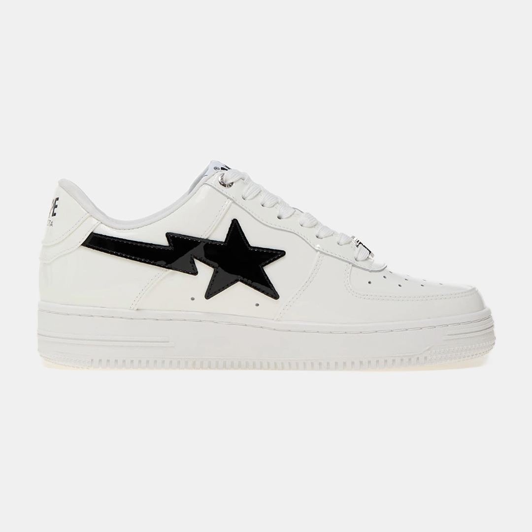 Bape Sta White & Black