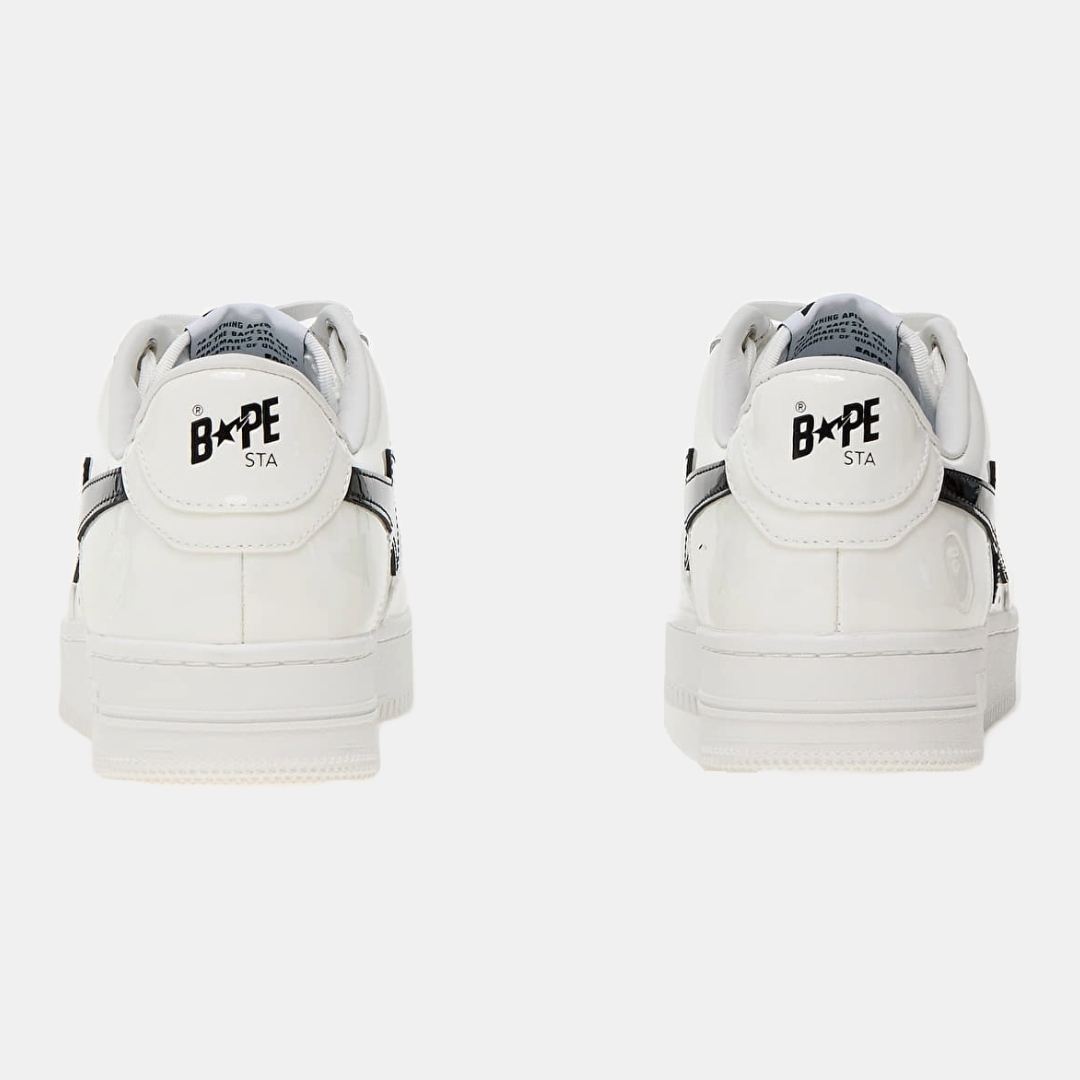 Bape Sta White & Black