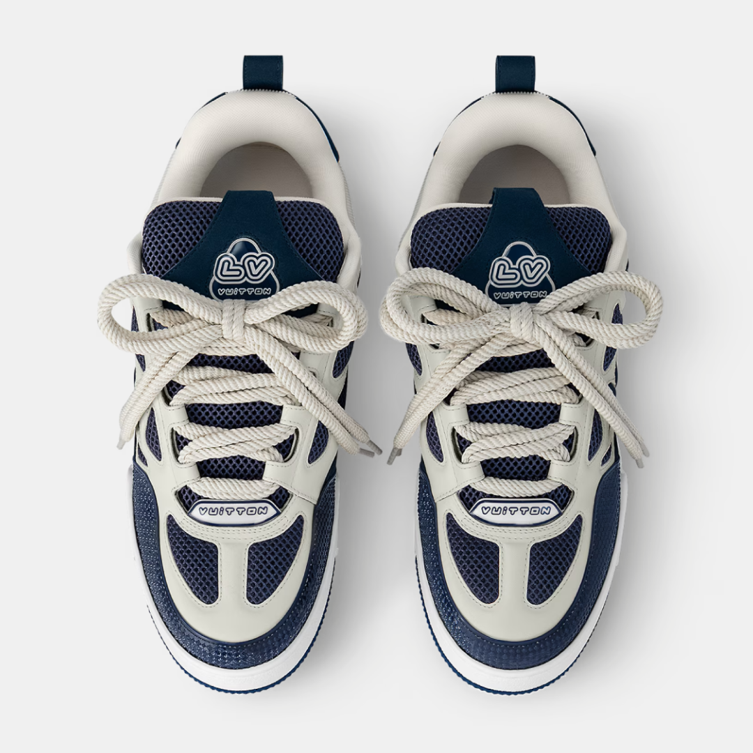 Louis Vuitton Skate - Blue & White