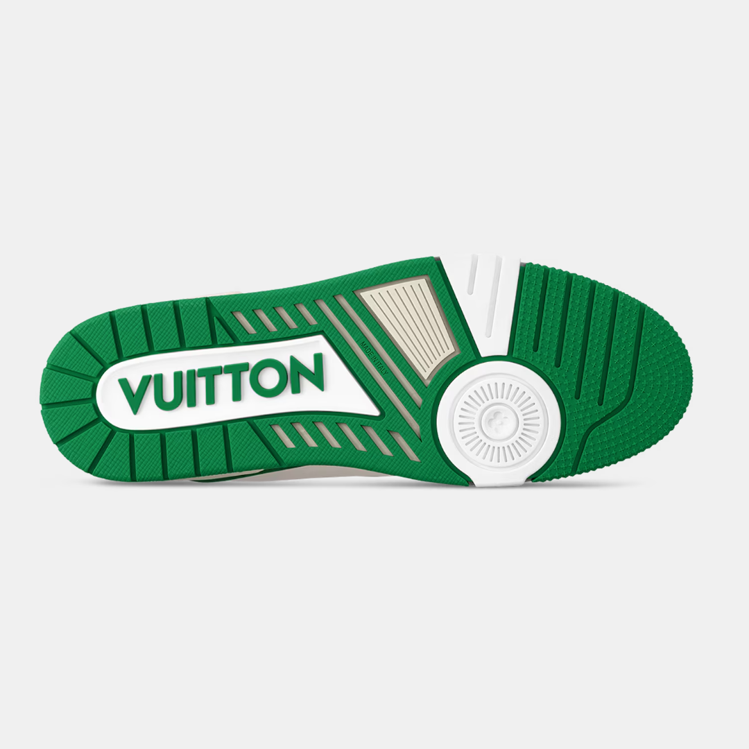Louis Vuitton Trainer - Green & White.