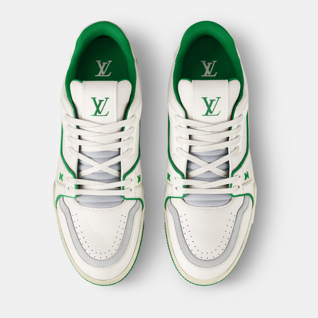 Louis Vuitton Trainer - Green & White.
