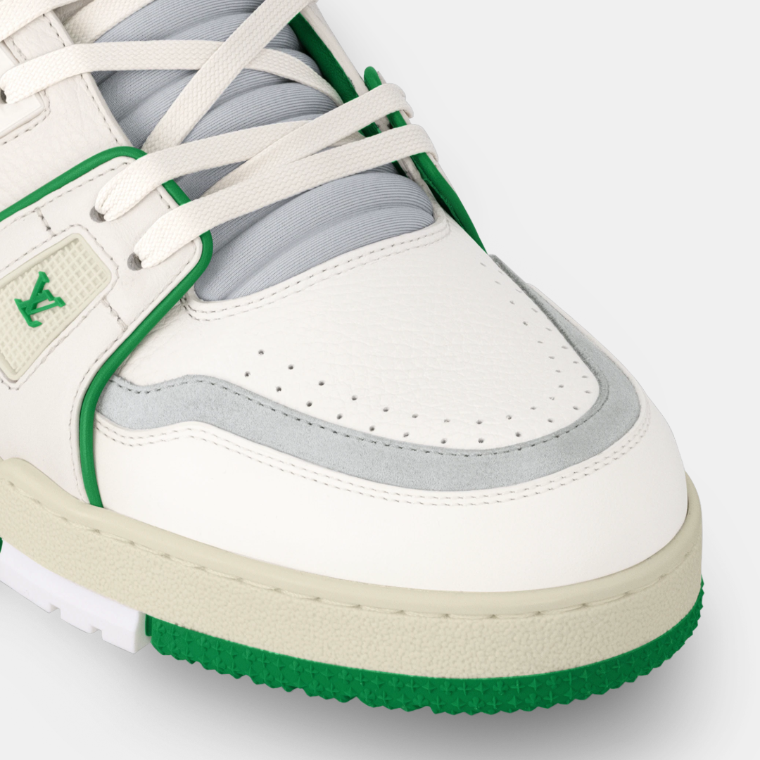 Louis Vuitton Trainer - Green & White.