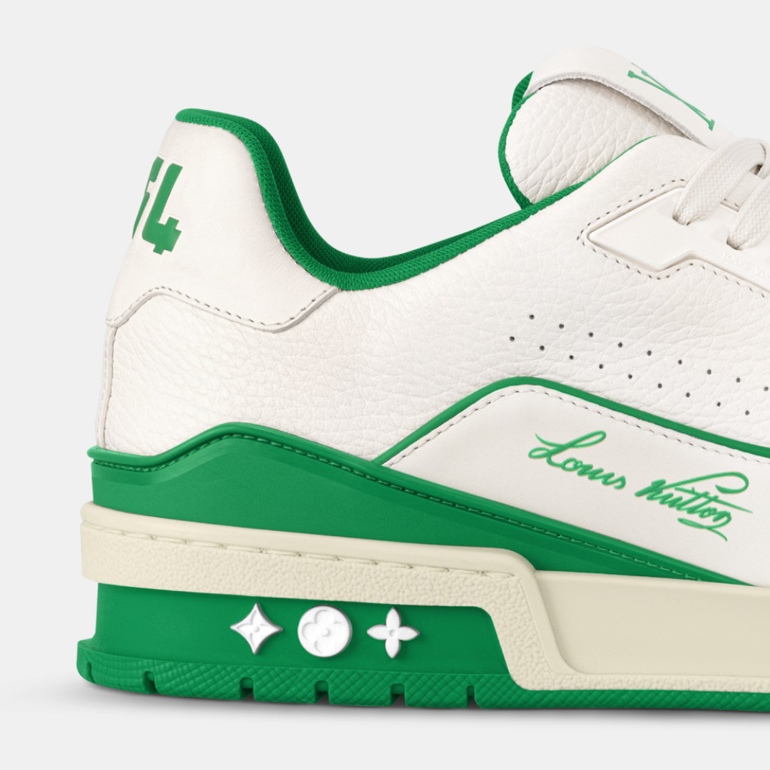 Louis Vuitton Trainer - Green & White.