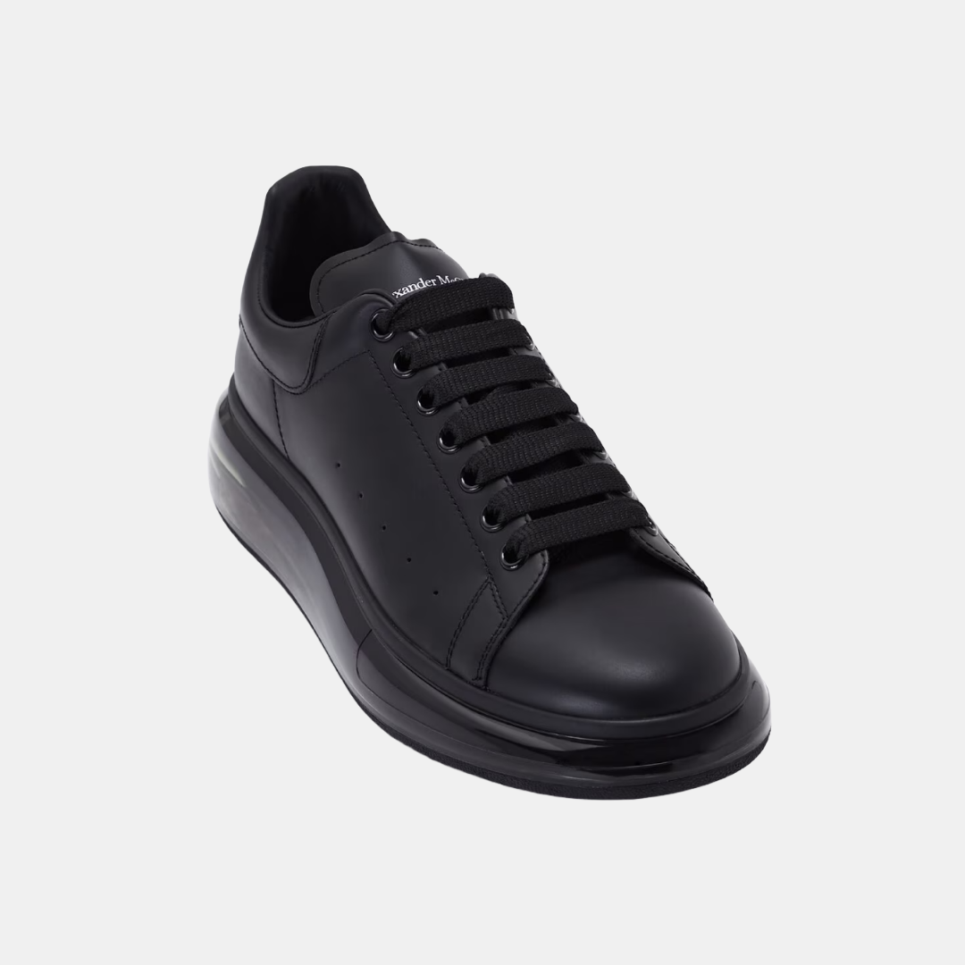 McQueen Oversized Full Black Transaprent