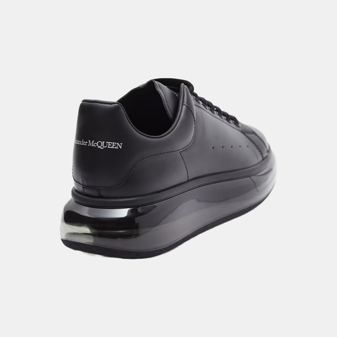 McQueen Oversized Full Black Transaprent