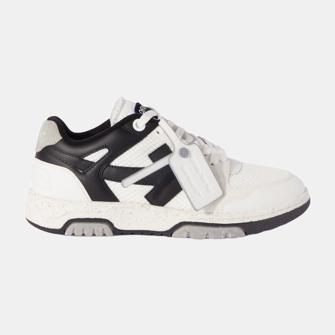 Off White Out Of Office Black & White Toe