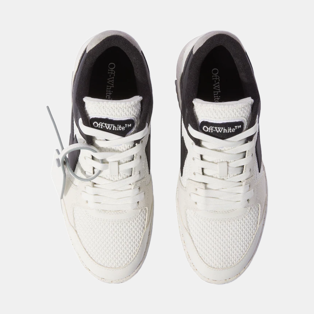 Off White Out Of Office Black & White Toe