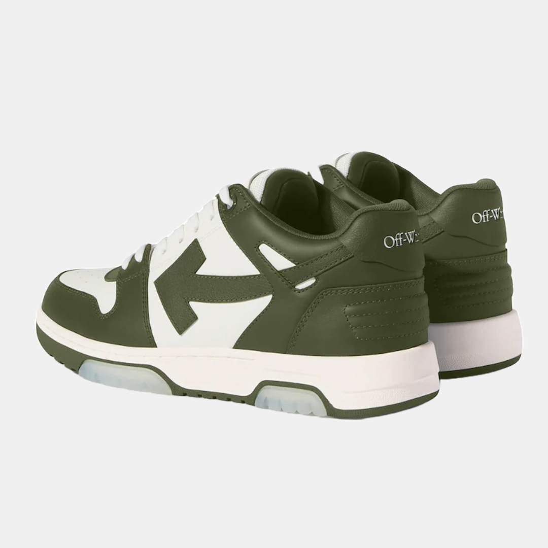 Off White Out Of Office Olive & White