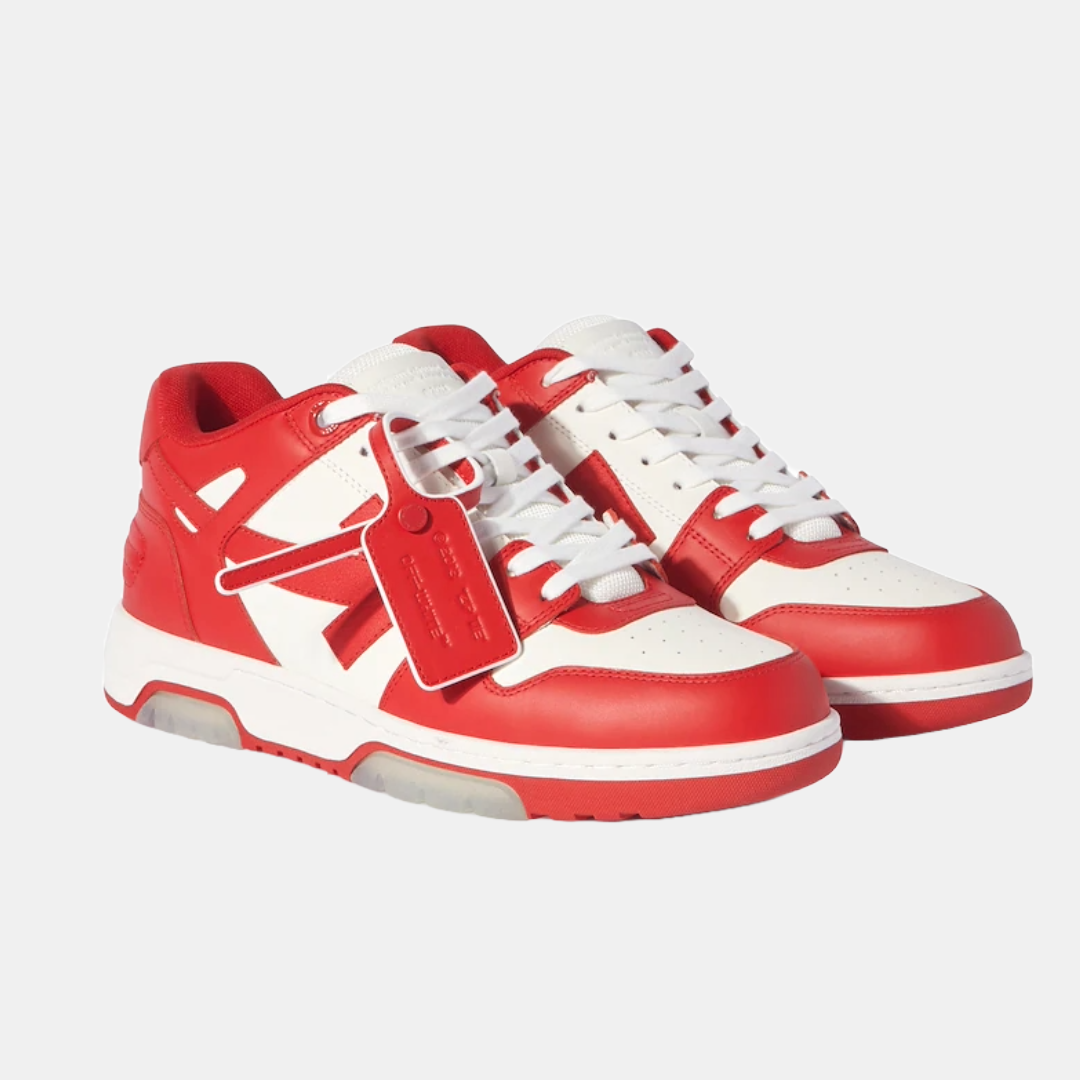 Off White Out Of Office Red & White
