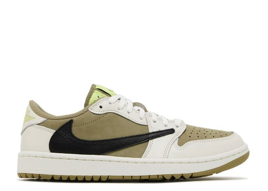 Jordan 1 Low Golf Travis Scott Neutral Olive