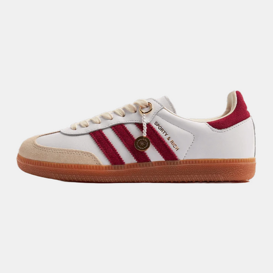 Adidas Samba OG Sporty & Rich White Core Burgundy