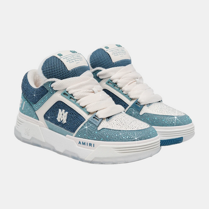 Amiri Crystal MA-1 Blue