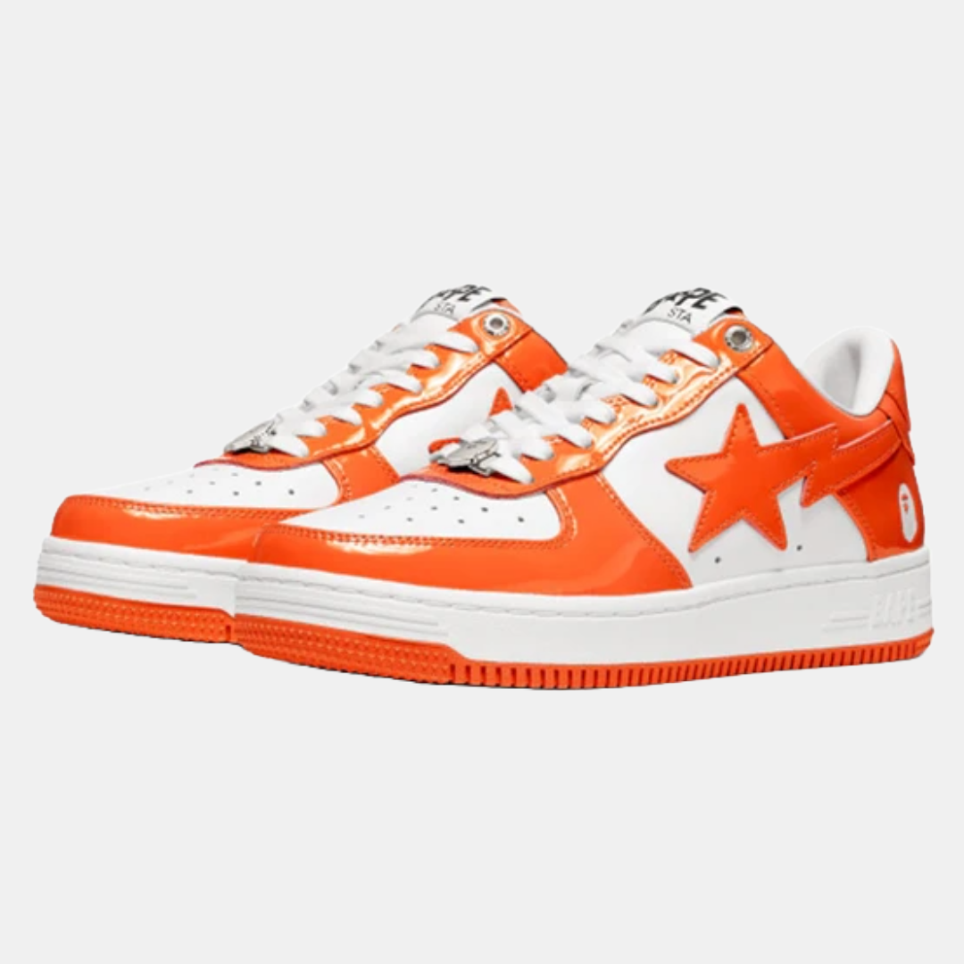 Bape Sta Orange & White