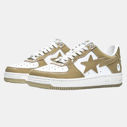 Bape Sta White & Beige