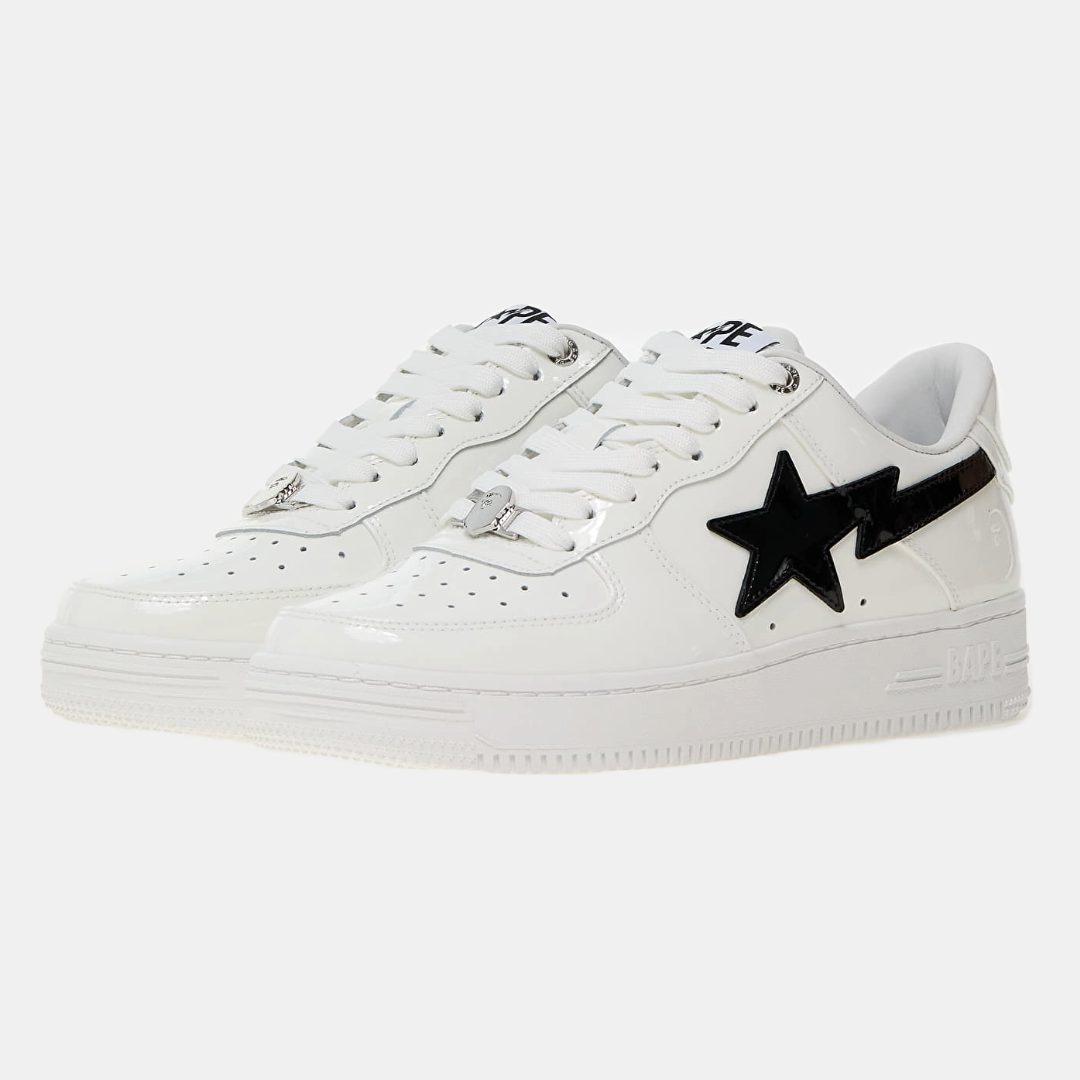 Bape Sta White & Black