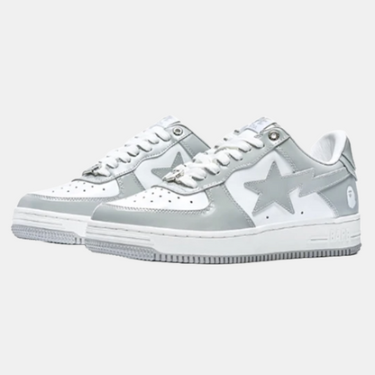 Bape Sta White & Grey