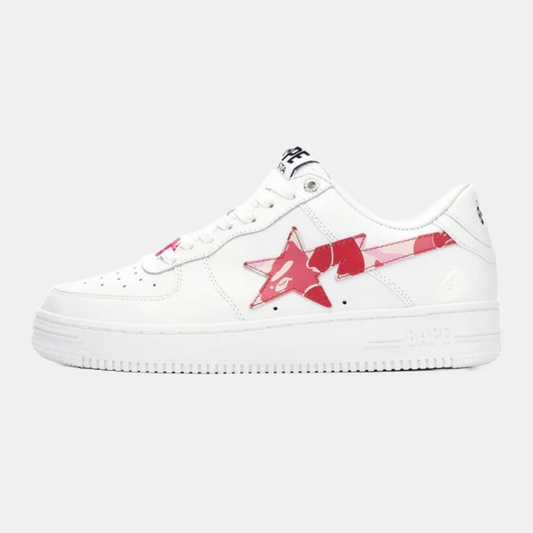 Bape Sta White & Pink camo