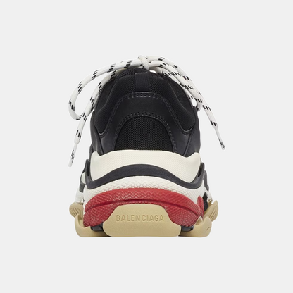 Balenciaga Triple S Black & White & Red