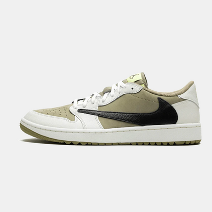 Jordan 1 Low Golf Travis Scott Neutral Olive