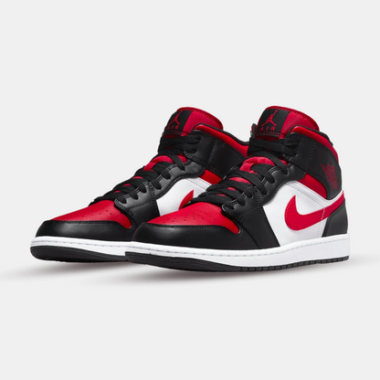 Jordan 1 Mid - Alternate Bred Toe (Fire)