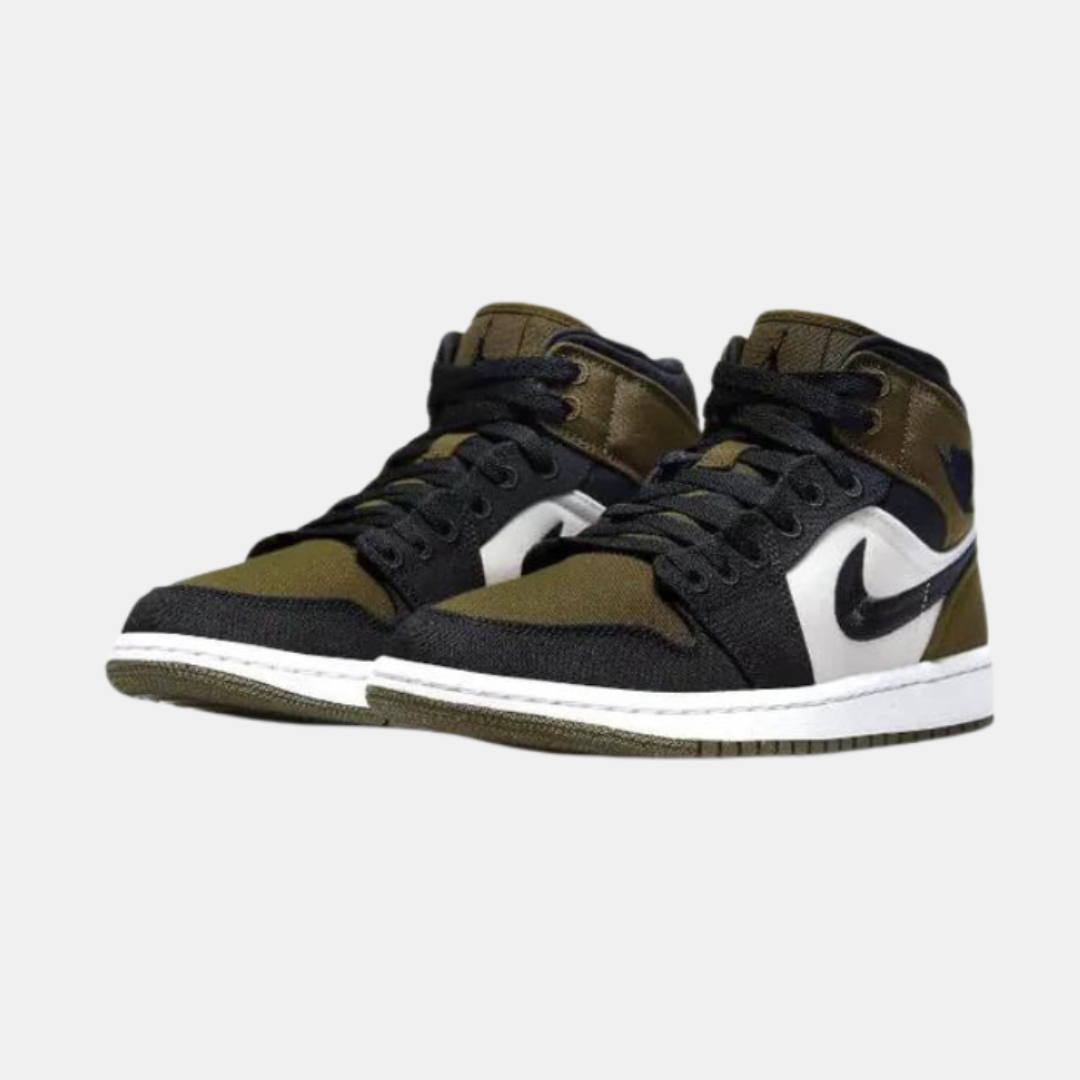 Jordan 1 Mid - Olive Toe