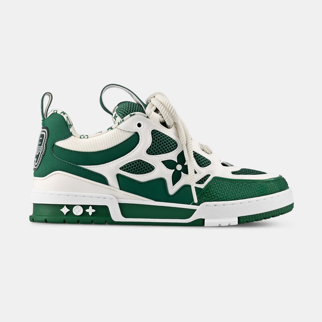 Louis Vuitton Skate - Green & White