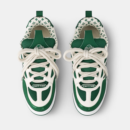 Louis Vuitton Skate - Green & White