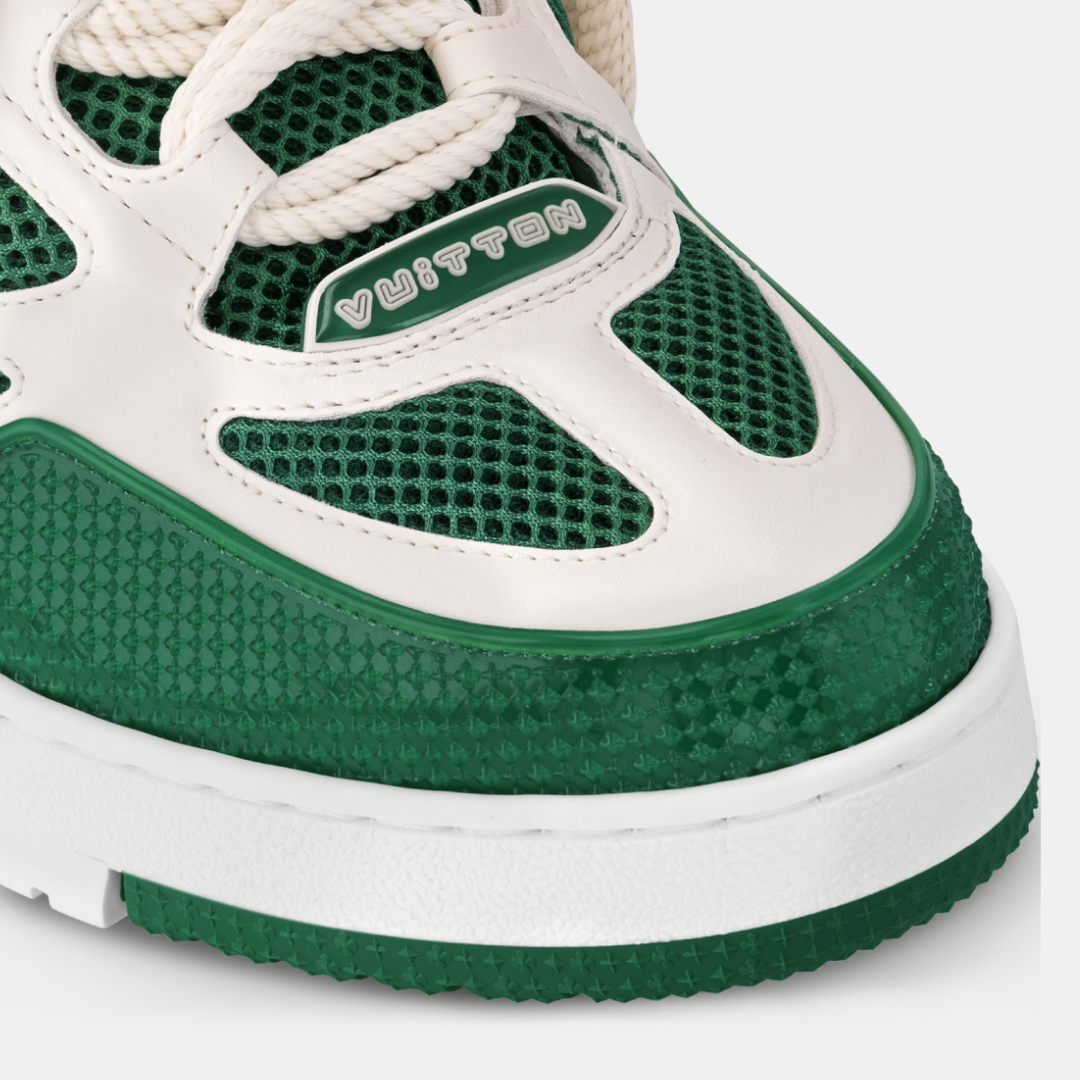 Louis Vuitton Skate - Green & White