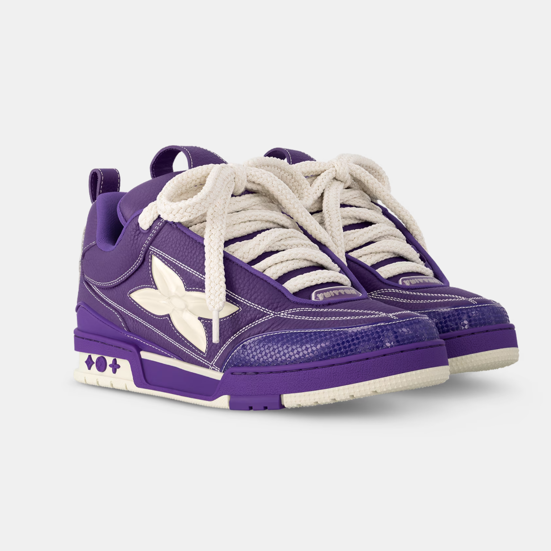 Louis Vuitton Skate - Purple & White