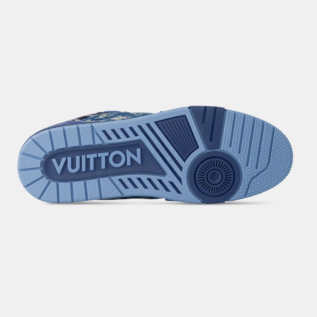 Louis Vuitton Trainer - Blue & Dark Blue Denim