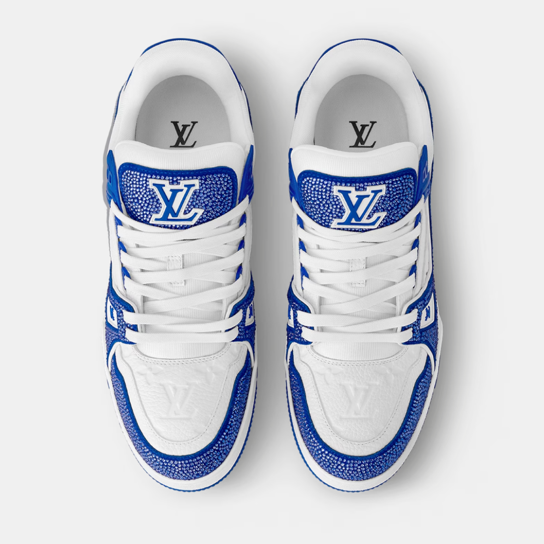 Louis Vuitton Trainer - Blue & White.