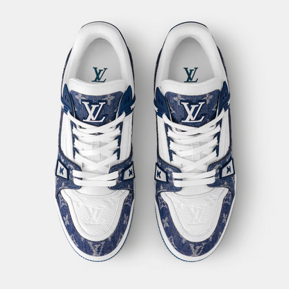 Louis Vuitton Trainer - Blue & White