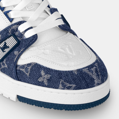 Louis Vuitton Trainer - Blue & White