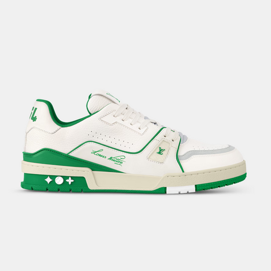 Louis Vuitton Trainer - Green & White.