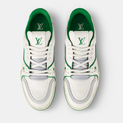 Louis Vuitton Trainer - Green & White.