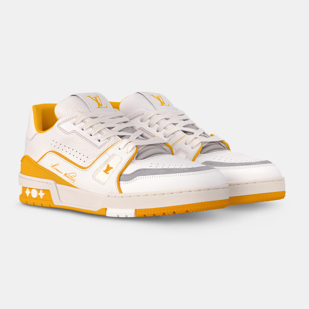 Louis Vuitton Trainer - Orange & White