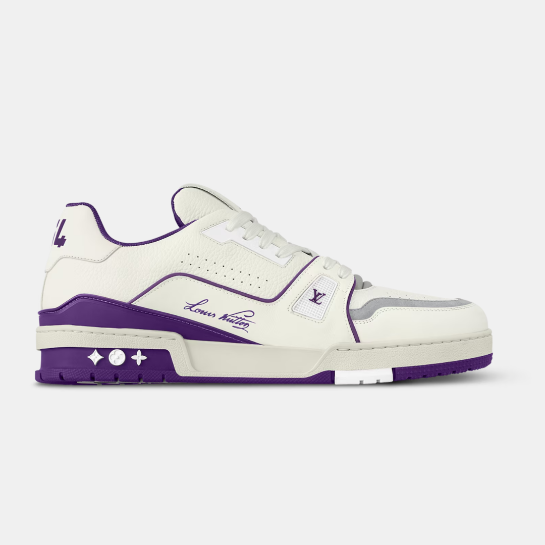 Louis Vuitton Trainer - Purple & White