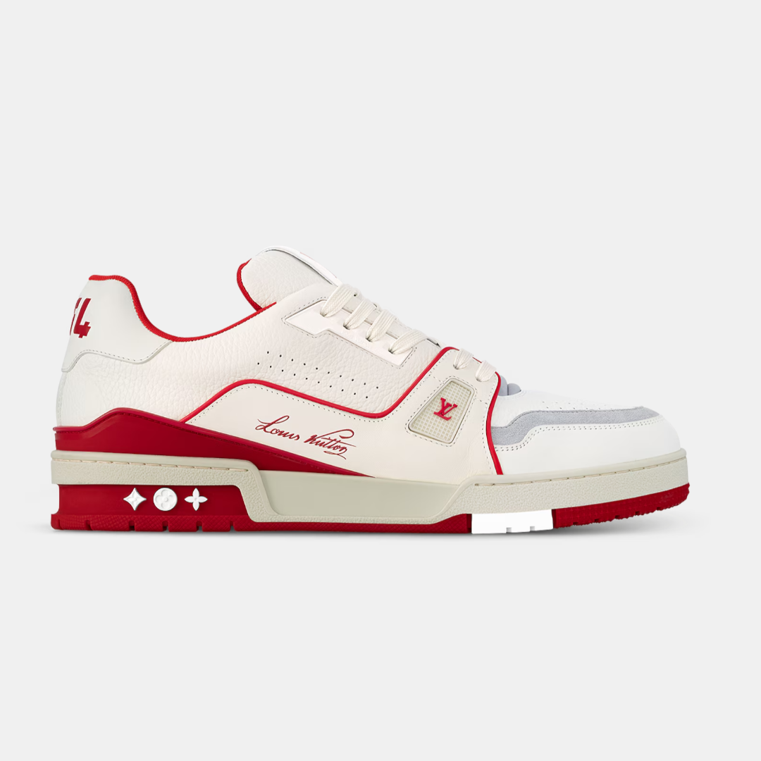 Louis Vuitton Trainer - Red & White