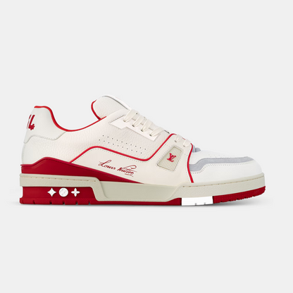 Louis Vuitton Trainer - Red & White