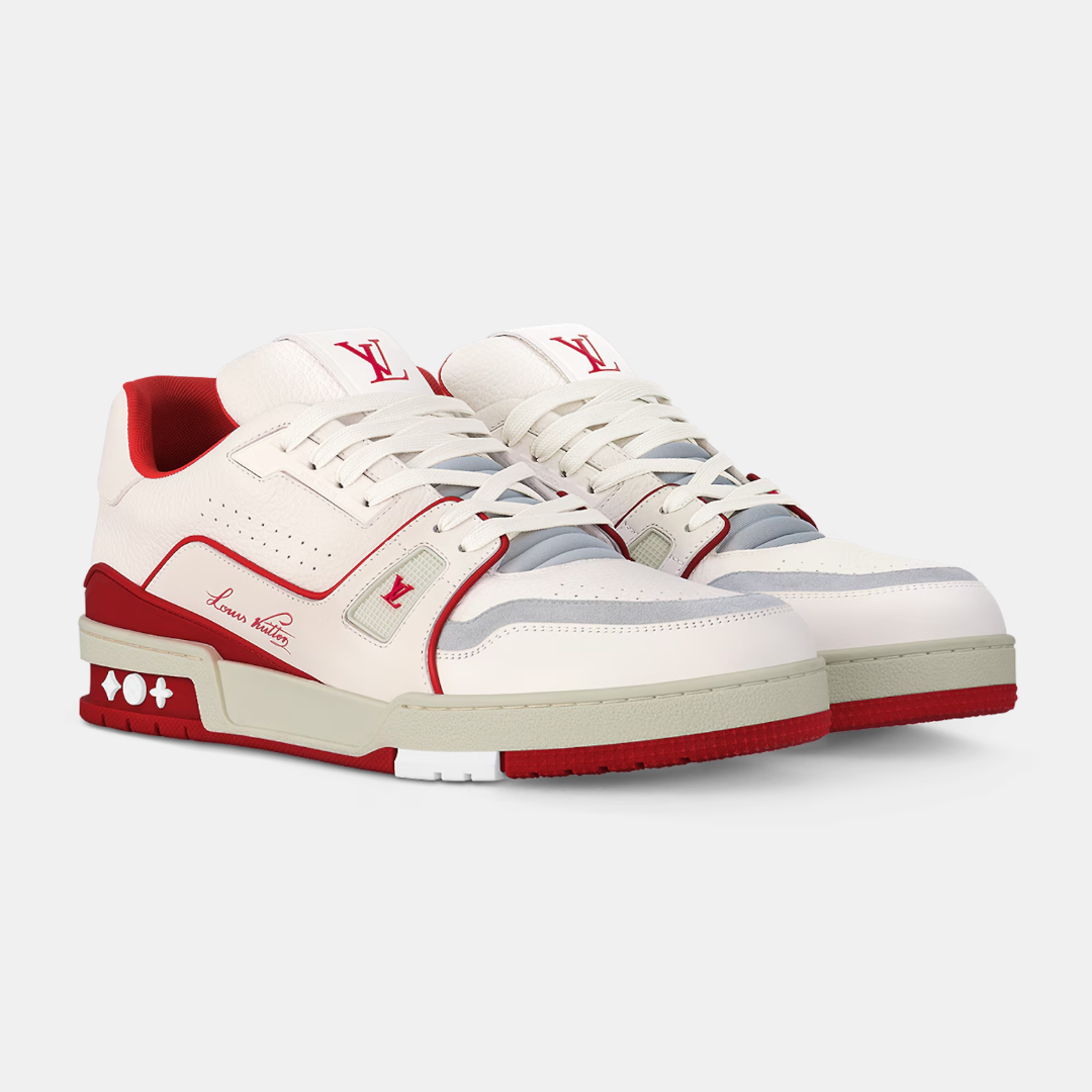 Louis Vuitton Trainer - Red & White