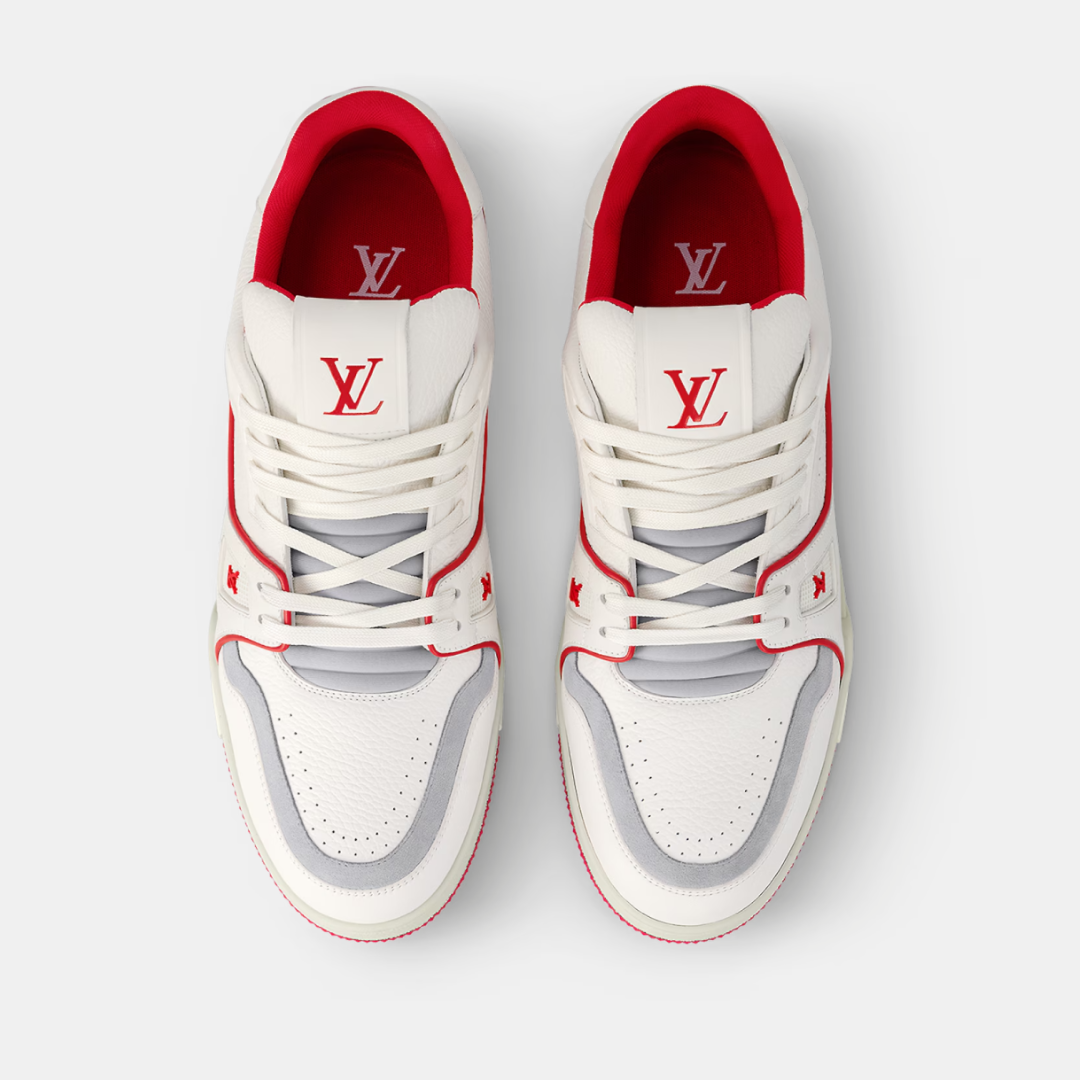 Louis Vuitton Trainer - Red & White