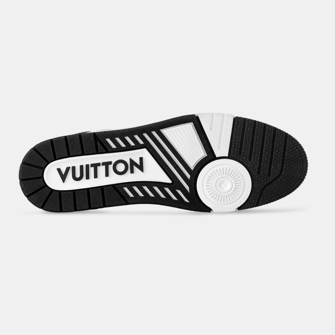 Louis Vuitton Trainer Velcro - Black & White