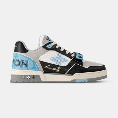 Louis Vuitton Trainer Velcro - Blue & Black